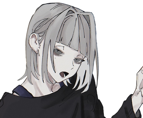 sns等向けのアイコン描きます 可愛い系も暗い系もお任せください！ イメージ2