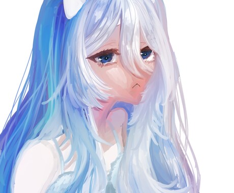 透明感儚さを描きます あなたのためにたくさん時間を使って描きます イメージ2