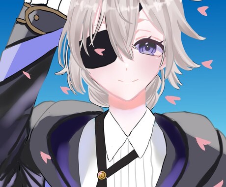 目の惹くキラキライラストを描きます 彩度高めなイラストが得意です。 イメージ1