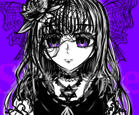 アイコン描かせて頂きます 厚塗り・耽美・ロリィタ【人外可能！】 イメージ1