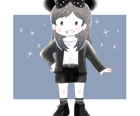 シンプルでかわいいアイコンを作成します SNSやブログ用にゆるふわアイコンを描きます！ イメージ2