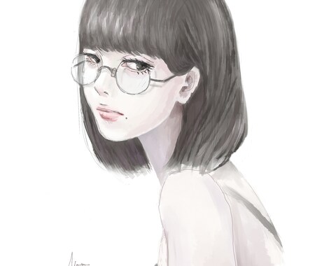 おしゃれな女の子のイラストを制作いたします CDジャケット、雑誌、広告、書籍などのイラストをお求めの方に イメージ2