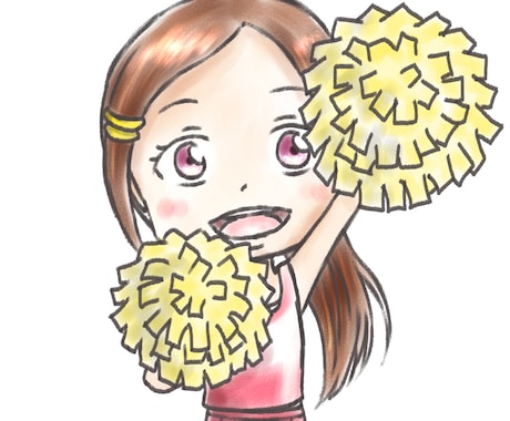 人物の可愛いイラストを作成します 優しいイラストで文書やポスターを華やかに イメージ2