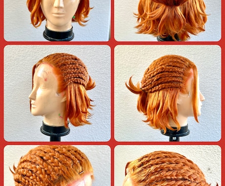 コスプレ用ウィッグオーダーメイド制作承ります お見積もりだけでもお気軽にどうぞ！ イメージ1