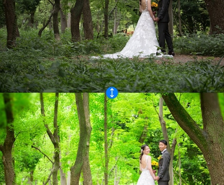 写真加工・レタッチ　素材はそのまま美しく仕上げます SNS、婚活アプリ、プロフィール写真などにもお使いください♪ イメージ2