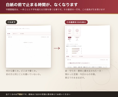 視えなくても書ける守護霊鑑定の道具をお渡しします 現役の鑑定士が自分の鑑定のために作って毎日使っている道具 イメージ2