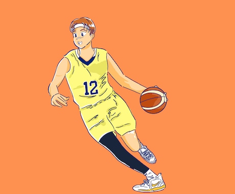 SNSやラインのアイコンに使えるイラスト制作します ちょっとレトロでシンプルなイラスト イメージ1