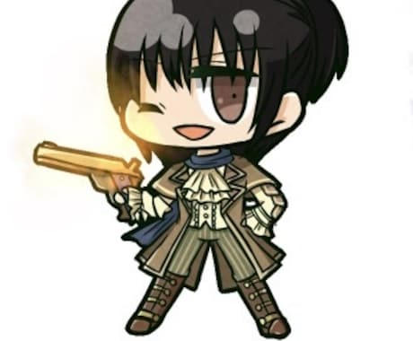 人型ミニキャラ描きます オリキャラ様、新規キャラ様対応します。可愛い系が得意です。 イメージ2