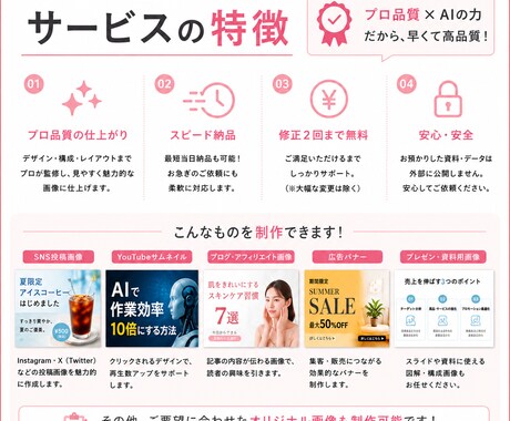 SNS映えする画像・サムネ・写真加工を制作します InstagramYouTubeアイコンなど幅広く対応します イメージ2