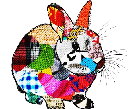 ペット似顔絵/コラージュします 携帯の写真を思い出の写真と共にコラージュします。 イメージ2