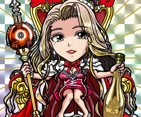 商業利用可！ビックリマンシール風イラスト承ります シール実物も作成可能！広告・SNS・プレゼント等で必要な方へ イメージ2