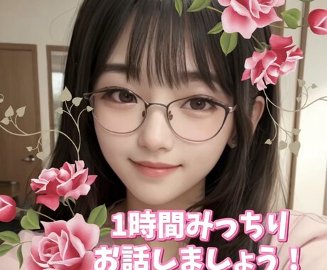 チャットで1時間みっちりお悩みや相談お聞きします 雑談・愚痴・悩み相談など何でも大丈夫です！✨ イメージ1