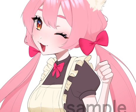 かわいい女の子描きます SNSアイコン・一枚絵・サムネイルなど承ります イメージ1