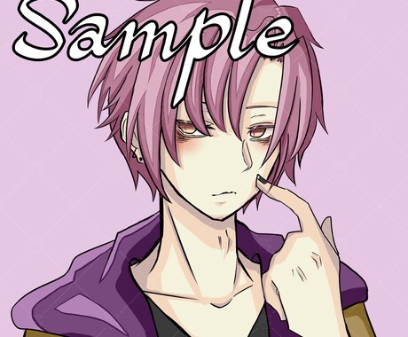 SNSなどのアイコンを描かせて頂きます かわいいorかっこいいアイコンイラストを描かせていただきます イメージ2