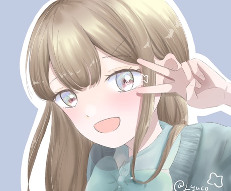 SNS用のアイコンイラストを描きます イメージ1