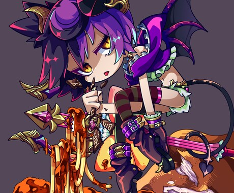 デフォルメイラストの添削します あなたのデフォルメイラストもっと可愛くしましょう！ イメージ2