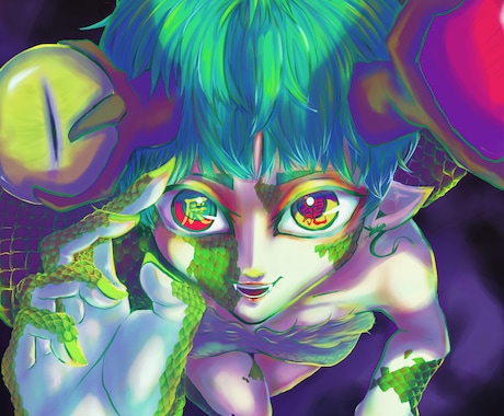 新米絵師、絵を描きます 落ち着いて静かな絵やポップな絵を描きます。 イメージ2