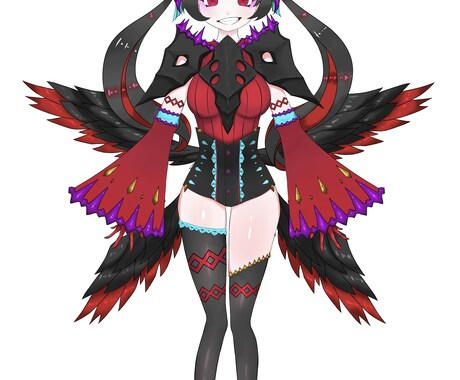 オリジナルキャラクターの立ち絵を提供しています イメージ1