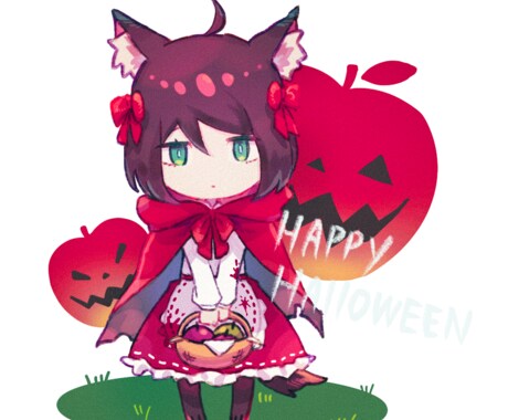 イラストを描きます 特に人間のキャラクター、人外を描きます。 イメージ2