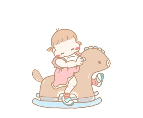 ゆるふわなベビたんのイラストを作成します ふんわり可愛いベビたんのイラストに仕上げていきます✨ イメージ2