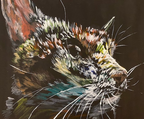 ペットなど動物の似顔絵お描きします 思い入れのあるペットや大好きな動物のかっこよくかわいい絵を。 イメージ2