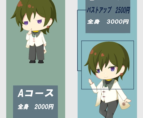 SDキャラ(ミニキャラ)お描きします アイコン、グッズ、配信など様々な場面に イメージ2