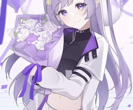 可愛い女の子のイラスト描きます 短期一週間で納品可能！(要相談) イメージ2