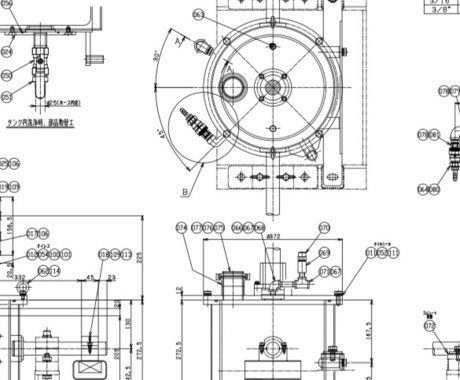 CAD図面なんでも作成します CADオペ歴10年！Auto CADにて図面作成します！ イメージ2