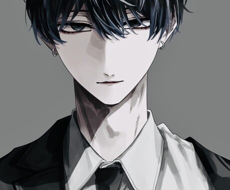 彩度低めでお洒落な立ち絵作成します スーツのキャラクターお任せ下さい！！割引実施中！！ イメージ2