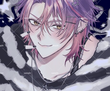 かっこいいもかわいいも描きます アイコン、立ち絵、動画用イラスト・サムネイルなど制作します！ イメージ2