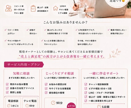 オーナーの孤独を解消！集客や運営の相談に乗ります 近くに相談相手がいないオーナー様へ！お気軽に相談してください イメージ2
