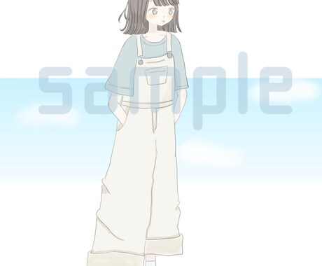 ほんわか可愛いイラストをお届けします SNSのアイコンや挿絵に！細かい要望も承ります( ¨̮ ) イメージ2