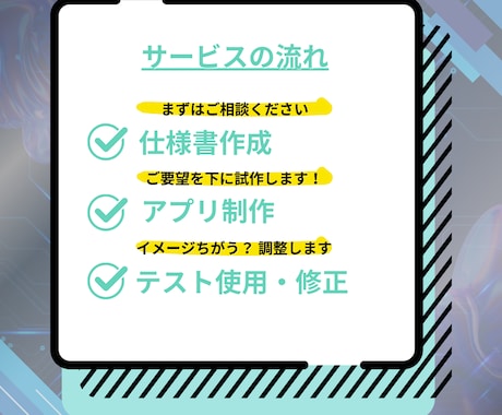GAS連携アプリ開発（AppSheet）します スマホ・タブレットで使える業務効率アプリの開発 イメージ2