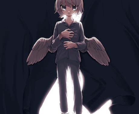 イラスト、アイコン、立ち絵、キャラデザ描きます 厚塗り調で、少し個性的な絵を使いたい方におすすめ！ イメージ1