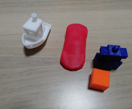 あなたの持っている3Dデータを3Dプリントします 色は単色になりますが、よろしくお願いいたします。 イメージ1