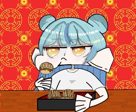 かわいいデフォルメSNSアイコン描きます クセ強・不機嫌かわいいデフォルメSNSアイコン描きます イメージ2