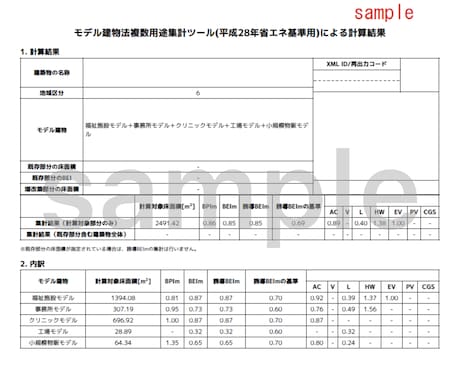 現役一級建築士がモデル建物法申請図書作成します イメージ1