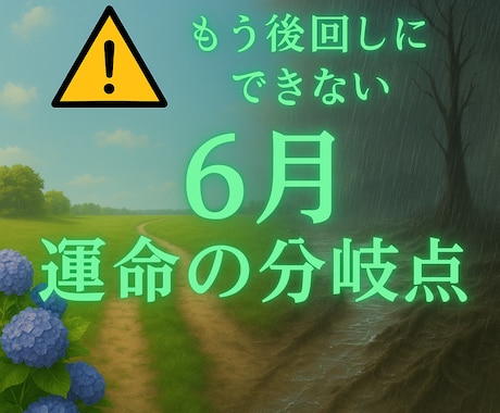 6月限定｜仕事が辛い方のために転職霊視鑑定します 春が終われば、選べる道は変わってしまうかもしれません イメージ1