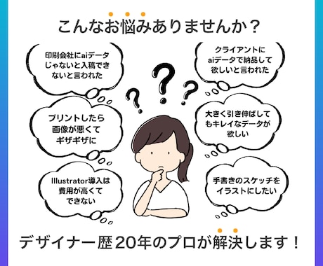 CanvaデータをAIデータに高品質トレースします Canvaで作ったロゴ、名刺などを丁寧にトレースします！ イメージ2