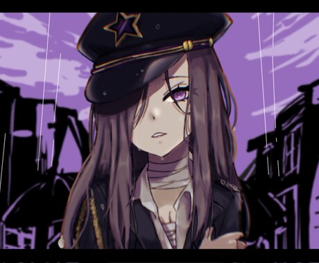 歌ってみたなどで使える！本家風イラストを制作します アニメ・ゲーム・など、さまざまな作品に似せたを制作もok イメージ2