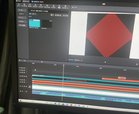 音楽の文字PVなどを作成します ・Filmora・CapCut(無償版)を使用しています イメージ2
