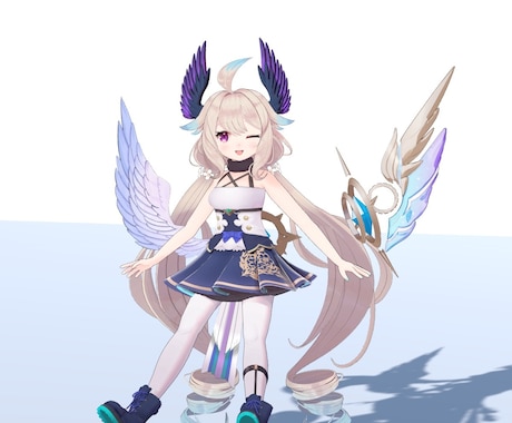 可愛い3Dモデルつくります イラスト再現力○！あなたのアバターを3Dにしませんか？ イメージ2