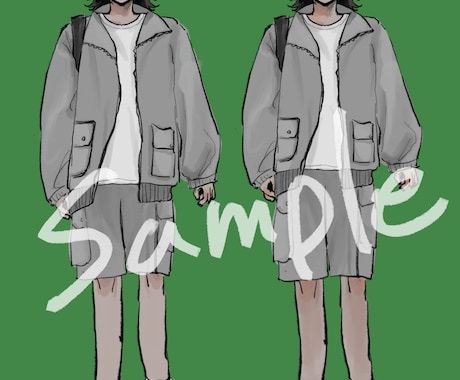 既存orおまかせキャラデザ、立ち絵・デフォ描きます 既存キャラから新規キャラまで！イラスト作成お任せ下さい！ イメージ2