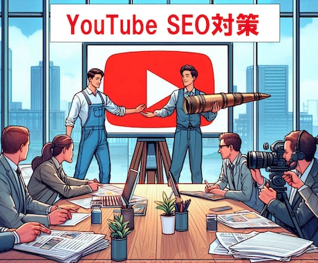 お客様のYouTube動画へSEO対策します YouTubeワード検索へ上位表示させるSEO施策を行います イメージ1