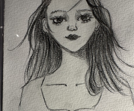 はがきサイズの中国風似顔絵をします 送料無料であなたっぽいはがきを描きます イメージ1