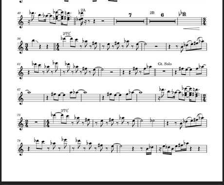 管楽器向け　Transcription します Horn sectionの採譜をします！♯譜面作成♯耳コピ イメージ2