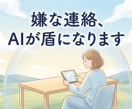 嫌な連絡の要約と返信案作成をAIで自動化します イメージ1