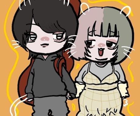 可愛く特徴的な似顔絵を作成します イメージ1