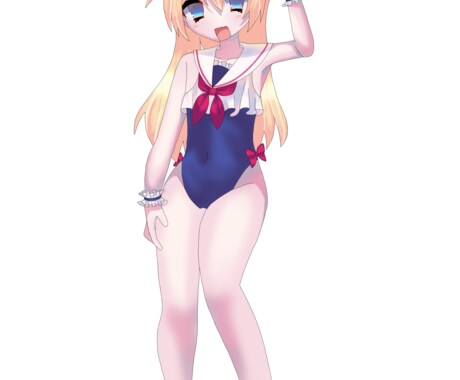 平成萌え絵風のイラストお描きします なんでもお安く描きいたします！ イメージ1