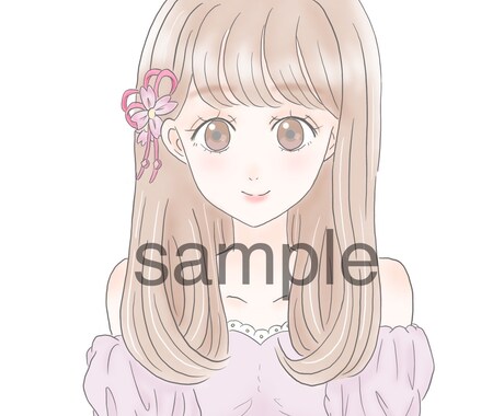修正何度でも◎最安値ゆるふわイラスト作成します アイコン、 Twitter、YouTube、他SNS等‼︎ イメージ1